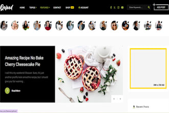 build squarespace cafe food catering website cupcake website food recipe website