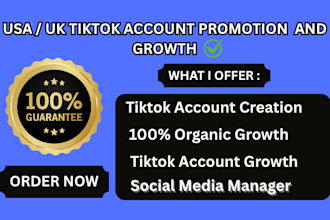 grow tiktok and promote your tiktok account organically
