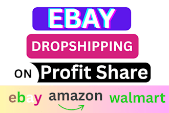 do ebay dropshipping on profit share