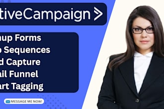 build activecampaign signup forms and drip sequences that convert