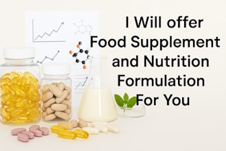 offer food supplement and nutrition formulation