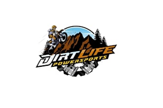 create wonderful and excellent dirt bike logo  design