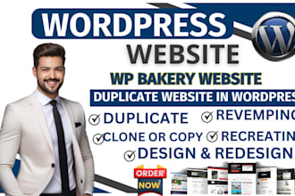 redesign your wordpress website with elementor, wpbakery, divi, beaver builder