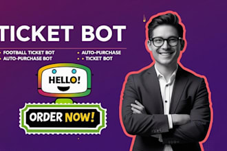 l build ticketing bot, ticketmster, chelsea, real madrid, queue it, glastonbury