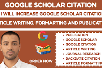 increase google scholar citation h index backdate citation, researchgate journal