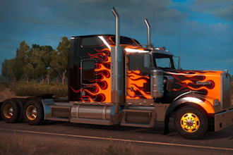 create custom ats and ets2 trucks, trailers, and skin mods
