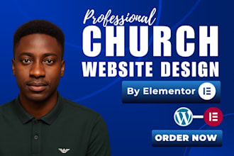 design a donation ready website for your church or nonprofit