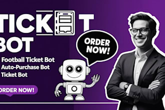 build ticket bot, ticketmster, real madrid, bvb, chelsea queue it