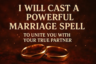 cast powerful marriage spell to unite you with your true partner in 24hrs