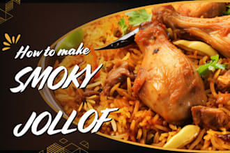 cook smoky jollof rice
