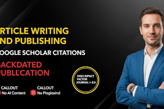 write ai free articles with backdated citations publication
