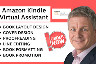 be your amazon KDP, ingramspark, lulu publishing virtual assistant