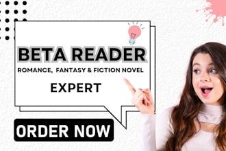 beta read romance fantasy novel young adult science fiction novel beta reader