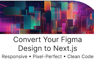 convert your figma design to a responsive next js component