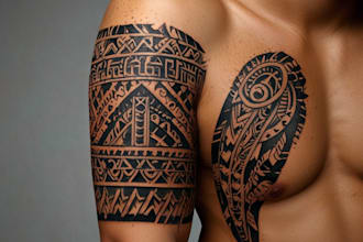 design your polynesian tribal tattoo