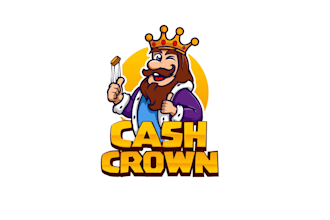design awesome cash crown logo