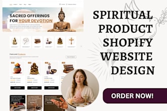 design spiritual shopify spiritual product tarrot dropshipping spiritual website
