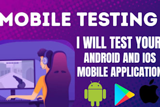 provide 20 app testers, 12 google play dating app qa testing for android and ios