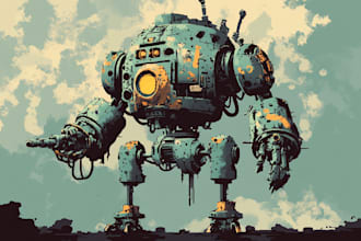 draw warhammer illustration based on your description