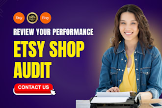 audit and optimize your etsy shop for SEO, upload product listings, etsy sales