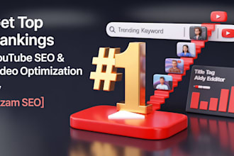 do youtube channel SEO and video optimization for top ranking on search result
