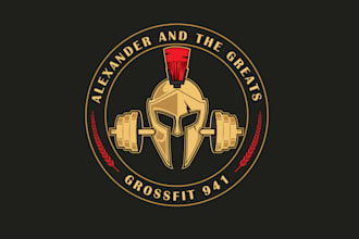 design fitness competition team logo