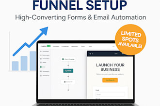 create mailerlite automation breve landing page and popups form