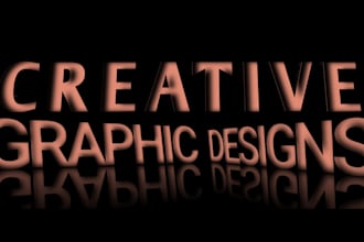 do minimalistic logo design, flyers, poster design, mock up design