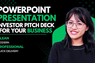 redesign design powerpoint presentation investor pitch deck for your business