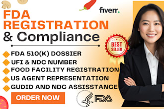 fda facility registration, device listing, and 510k dossier