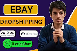 do amazon to ebay dropshipping research, and listing
