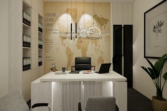 do commercial interior design, and home office