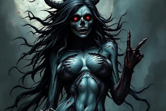 design character fantasy illustration