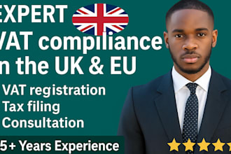 file your UK vat return, ct600, and UK tax to hmrc,uk accountant, vat filling