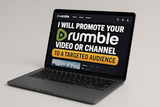 promote your rumble video or channel to a targeted audience