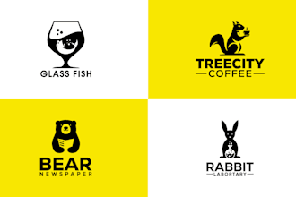 create a modern minimalist logo for your brand in 24 hours