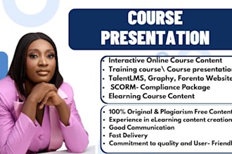 create training course or module using scorm, ispring, articulate storyline