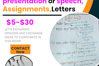 create handwritten any study notes,assignment,presentation
