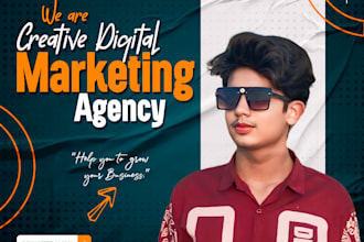 do professional social media post design with expert level