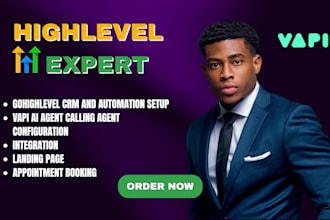 setup gohighlevel website gohighlevel landing page ghl ai chatbot vapi ai agent