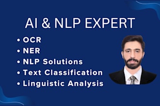 do ai based linguistic tasks, including nlp, ocr, ner, pos tagging and more