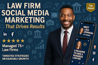 be attorney social media marketing manager for law firm, lawyers, immigration