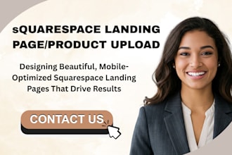 squarespace landing page designer squarespace landing page upload product site