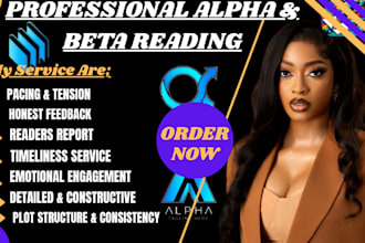 alpha or beta read your science fiction or fantasy novel