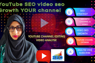 youtube  channel  video SEO expert