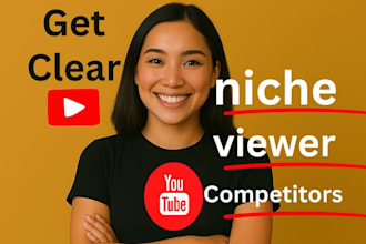 define your youtube niche, ideal viewers, and analyze key competitors videos