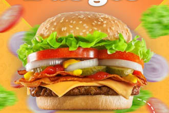 design delicious fast food posters and flyers