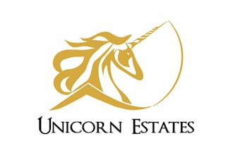 design unique high quality unicorn logo
