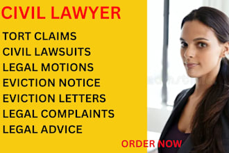 be your civil lawyer for tort claims, unlawful eviction and landlord disputes