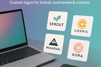 design clean custom logo that speak your brands identity